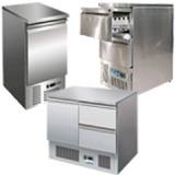 In dieser Kategorie finden Sie eine Auswahl an steckerfertigen Kühltischen inklusive Kühlmaschine, mit denen Sie die Kühltechnik Ihrer Gastronomie vervollständigen können.