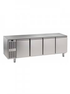 Nordcap Kühltisch mit Arbeitsplatte CLM 650-4-7001 (4 Abteile)