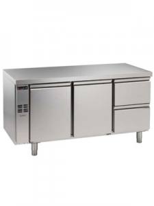 Nordcap Kühltisch mit Arbeitsplatte CLO 650-3-7011 (3 Abteile)