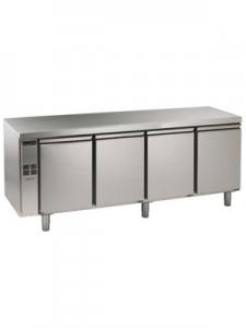 Nordcap Kühltisch mit Arbeitsplatte CLO 650-4-7001 (4 Abteile)