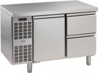 Nordcap Kühltisch mit Arbeitsplatte CLM 650-2-7011 (2 Abteile)